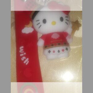 Sanrio Hello Kitty Keychains Bracelet, Bag Clip Kawaii Star Wand Wish Love $9